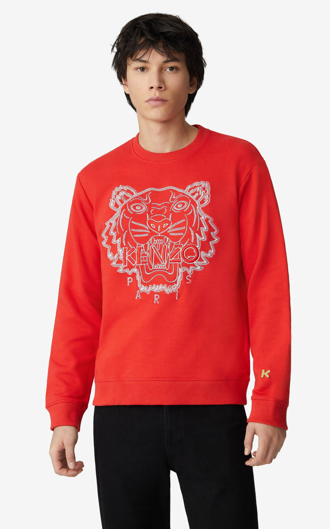 Sweat Kenzo Homme Tiger Rouge TDXNO-3245